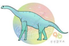 恐龙简笔画 巨大的亚特拉斯龙