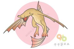 砂龙简笔画怎么画