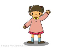 小朋友简笔画图片