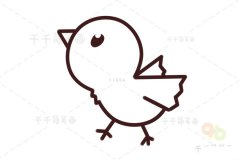 小鸟简笔画 幼儿启蒙画