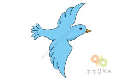 怎么画小鸟简笔画图片