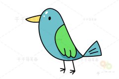 小鸟简笔画 简单易学