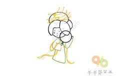 怎么画大乔简笔画图片