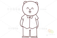 熊简笔画 零基础必备