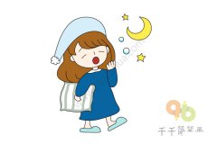 治愈系小萌妹 早睡早起身体好