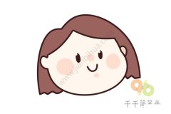 教你画女生头像简笔画