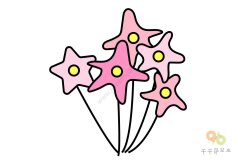 简单易学 满天星简笔画