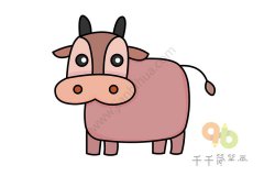 教你画 牛简笔画图片