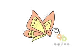 宝宝学画画 蝴蝶简笔画