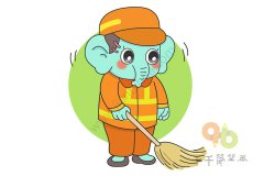 情景动物简笔画 彩色场景让绘画变得有趣好玩