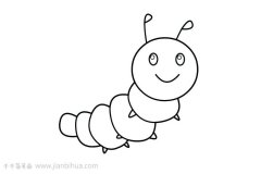 毛毛虫简笔画图片