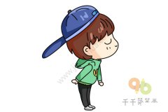 少儿简笔画 可爱的小男孩怎么画