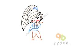 教你画荆轲简笔画图片