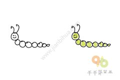 常见的昆虫简笔画大全