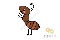 各种各种各样的蚂蚁简笔画大全