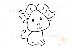 牛简笔画 轻松学画