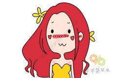 人物头像简笔画 画画手帐必备哟