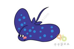 幼儿简笔画巨鳐的画法