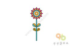 简单画 花朵简笔画