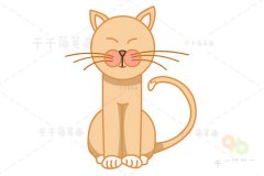 猫简笔画 儿童绘画
