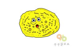 教你画动物海绵简笔画