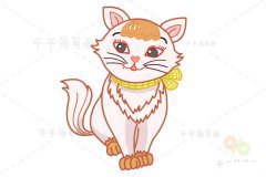 猫简笔画 幼儿启蒙画