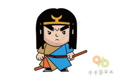 水浒传人物武松简笔画画法