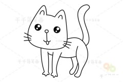 猫简笔画 简单好画