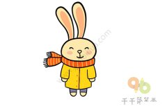 教你怎么画兔子简笔画