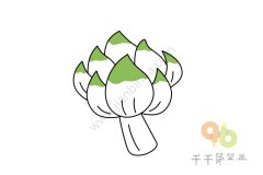 花朵画法 百合简笔画