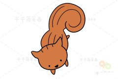 松鼠简笔画如何画