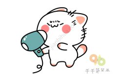 教你画小猫咪简笔画步骤图