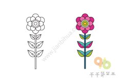 花朵简笔画图片大全集