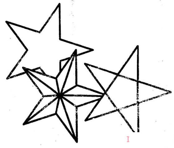 幼儿五角星的画法简笔画教程简单好看