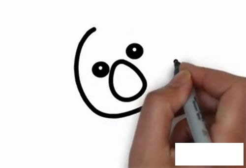 考拉简笔画图片