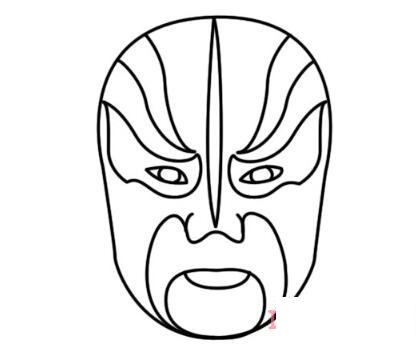 京剧脸谱怎么画简单易学 京剧面具的画法教程