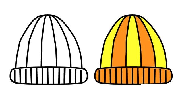 帽子简笔画图片