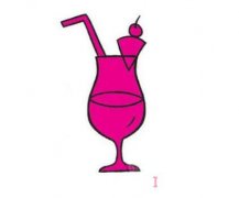 幼儿简笔画一杯果汁怎么画简单易学