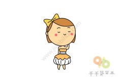 柠檬女孩简笔画 酸酸甜甜就是我