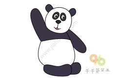 教你画熊猫简笔画