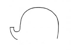 简单的大象要怎么画