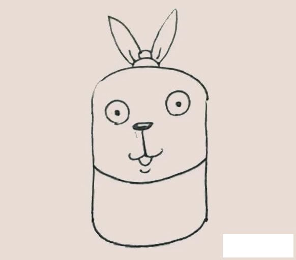 越狱兔简笔画