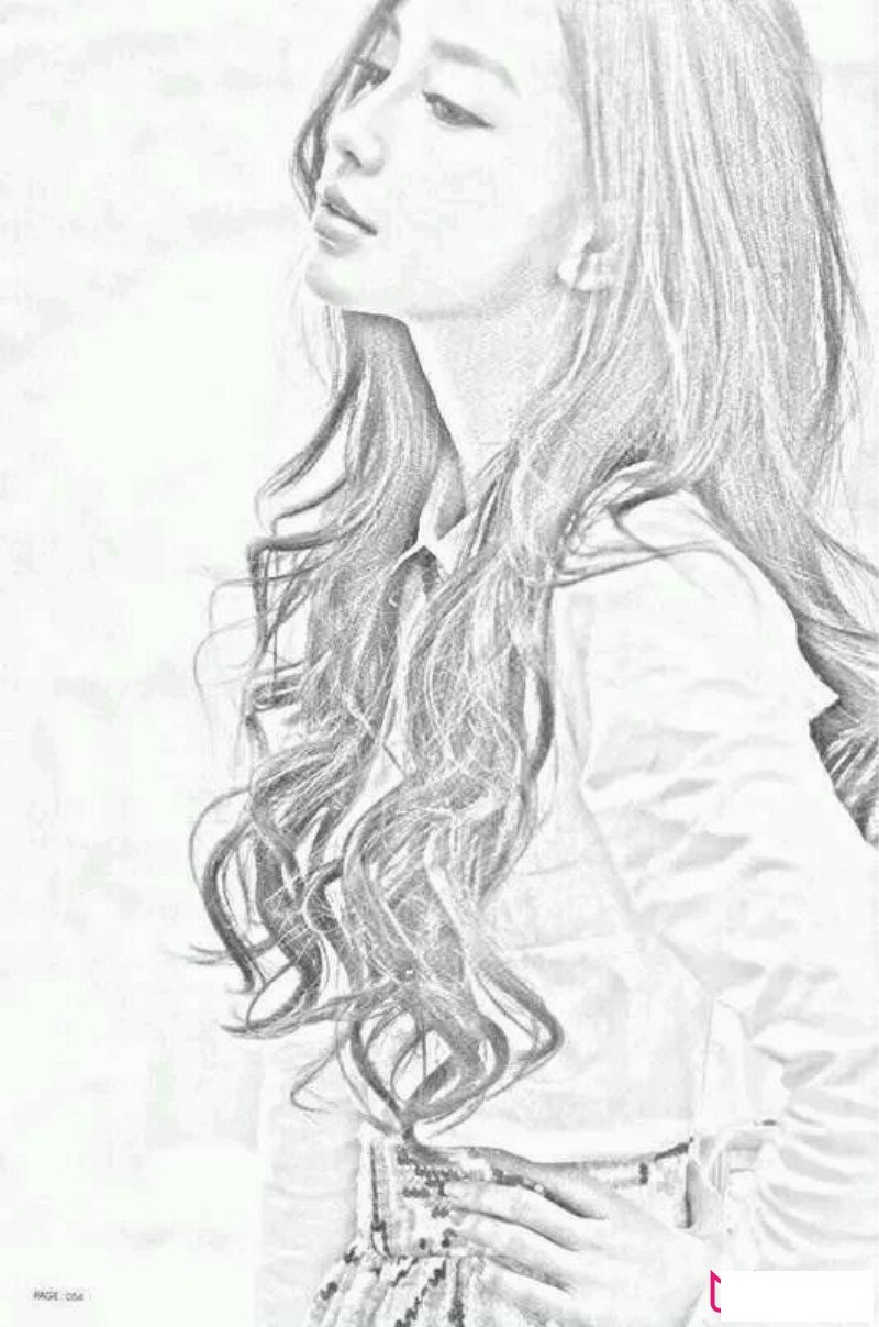 Angelababy杨颖简笔画