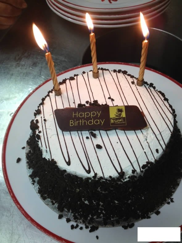 生日蛋糕简笔画