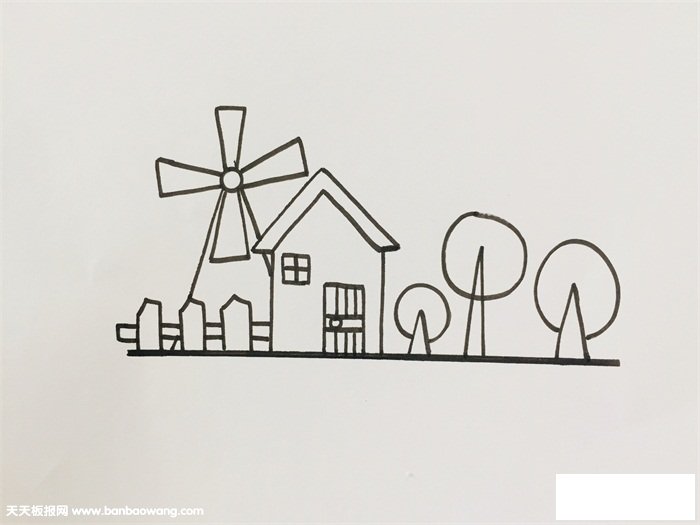 农场怎么画