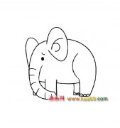 动物简笔画│大象1