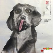 儿童画画大全简单漂亮，小狗儿童画图片大全