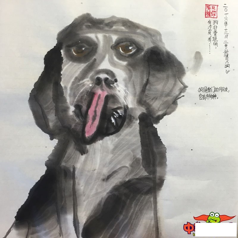 儿童画画大全简单漂亮,小狗儿童画图片大全