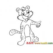 老虎│动物简笔画6