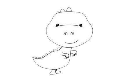 古角龙简笔画图片大全作品四